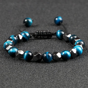 Tinkers Natural Lava Stone Beaded Bracelet Yoga Style Luxe Elegance - Uncategorized