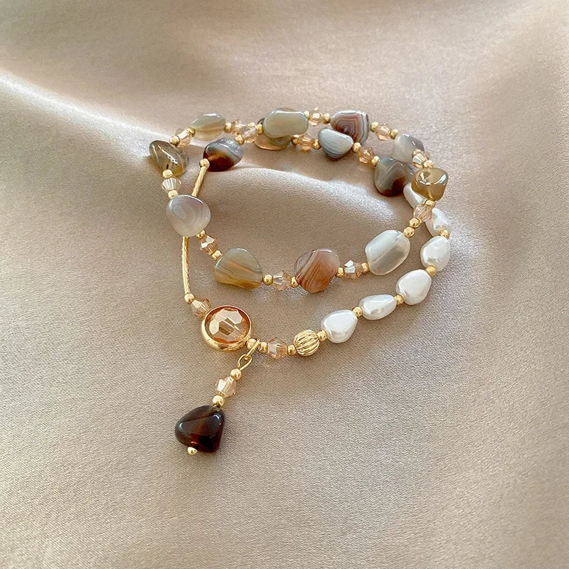 Pearl Bead Bracelet for Women Love and Balance by Tinkers
