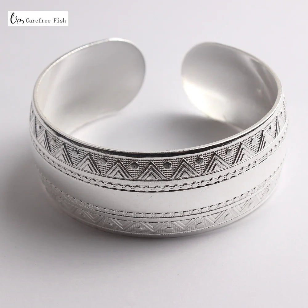 Türkises Schutzarmband Handarbeit Tibetsilber