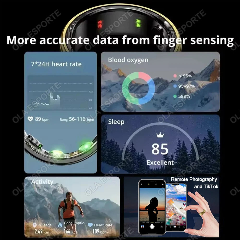 Smart Ring – Fitness, Sleep & Health Tracker