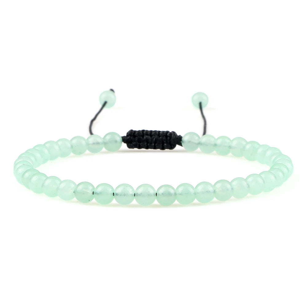 Tinkers EarthStone 4mm Natural Mini Beads Bracelet Unisex Yoga - Apparel & Accessories > Jewelry > Bracelets