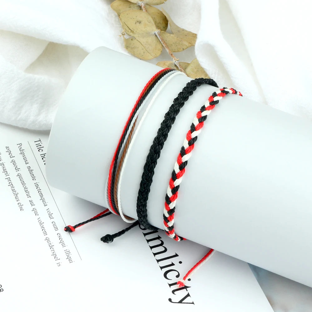 Tinkers Tinkers Tibetan Buddhist Bracelet Set Artisan Multicolor -