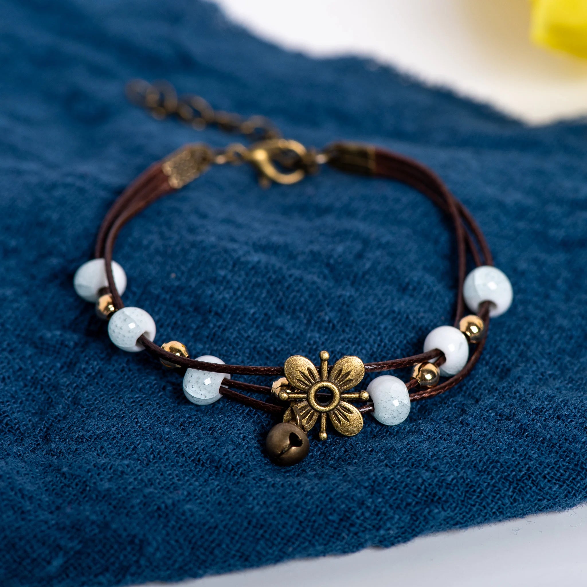 Elegant Handcrafted Boho Ceramic Bracelet for Women by Tinkers