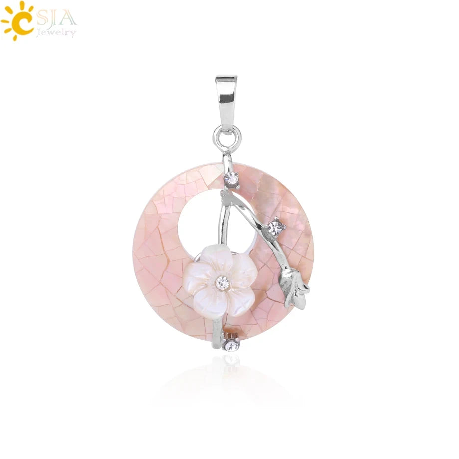 Ciondolo a forma di ciambella in ametista di Tinkers Energy And Balance