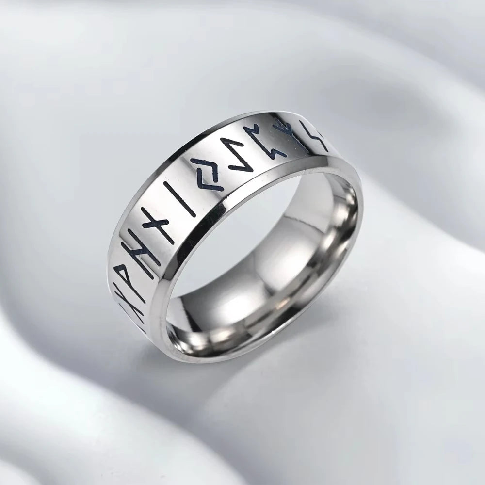 Viking Runes Ring By Tinkers Protection Spiritual Energy