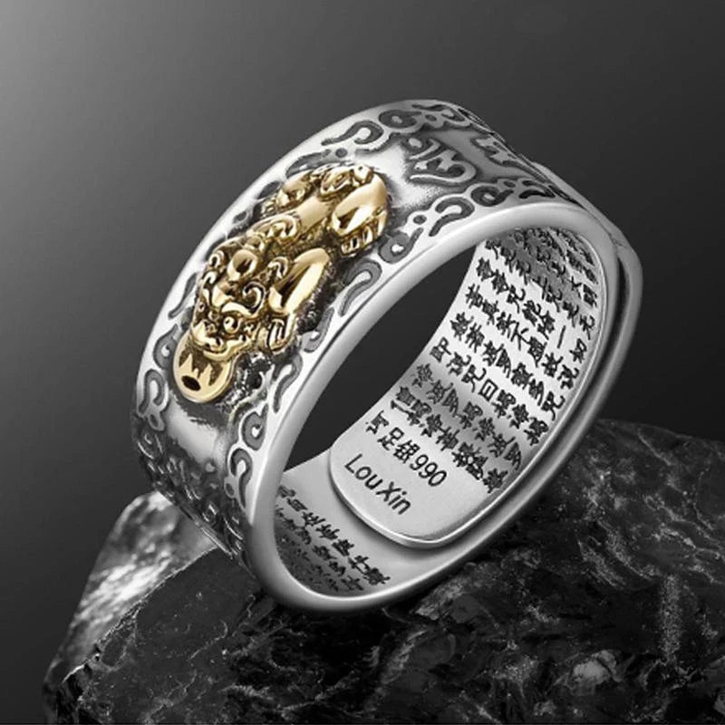 Pixiu Wealth Ring By Tinkers Prosperity And Good Luck