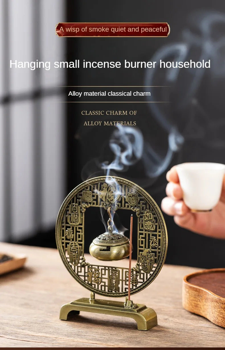 Tinkers Five Blessings Incense Burner Sandalwood Taoist Ornaments - Home & Garden > Decor > Home Fragrance Accessories > Incense Holders