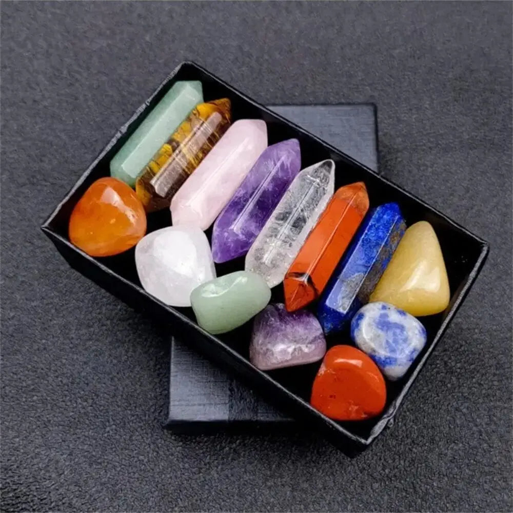 Tinkers Chakra Stones Rose Quartz Meditation Set for Meditators Calm - Religious & Ceremonial > Religious Items