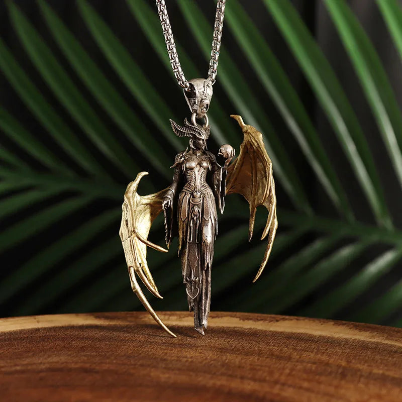 Handcrafted Mother of Pearl Pendant for Love and Protection by Tinkers