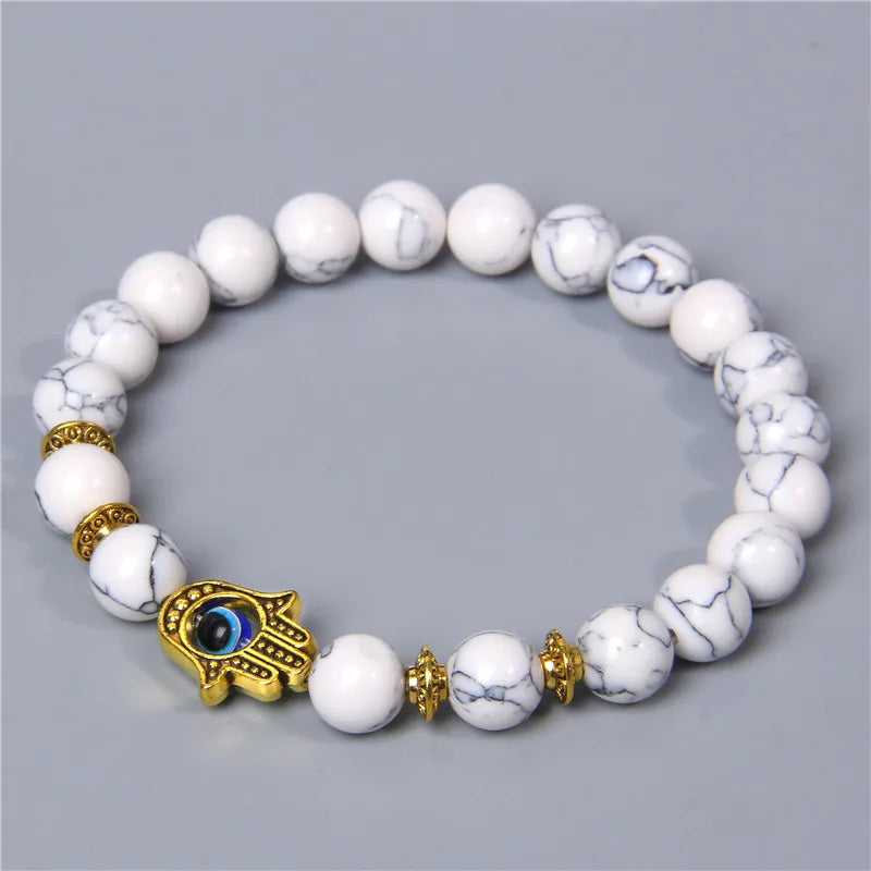 Natural Agate Protection Bracelet Unisex By Tinkers