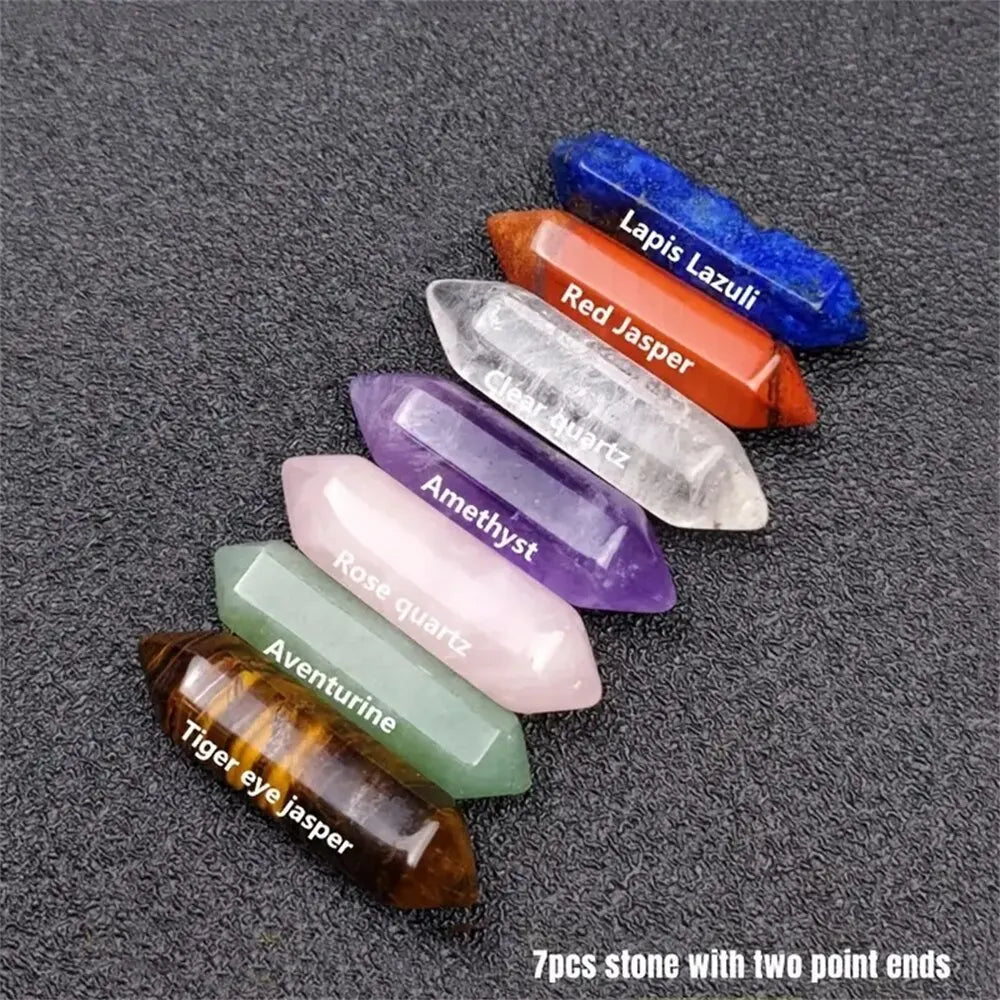Tinkers Chakra Stones Rose Quartz Meditation Set for Meditators Calm - Religious & Ceremonial > Religious Items