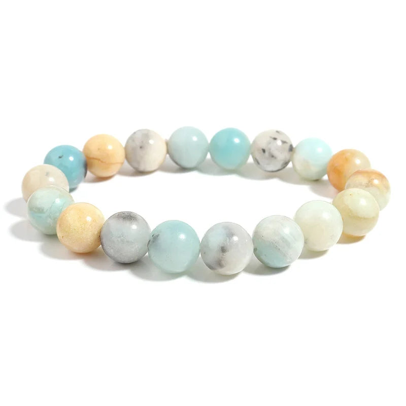 Tinkers Dendritic Agate Depression Healing Crystal Bracelet Unisex - Apparel & Accessories > Jewelry > Bracelets