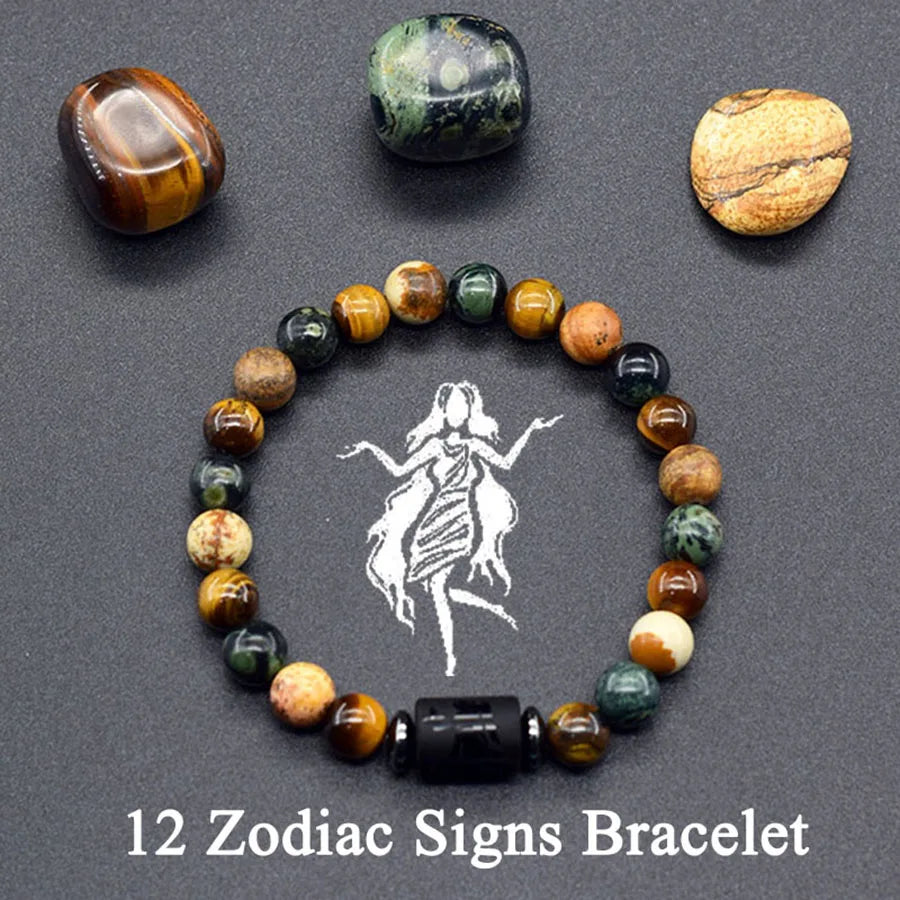 Elite Tiger Eye Protection Bracelet 12 Zodiacs For Women by Tinkers