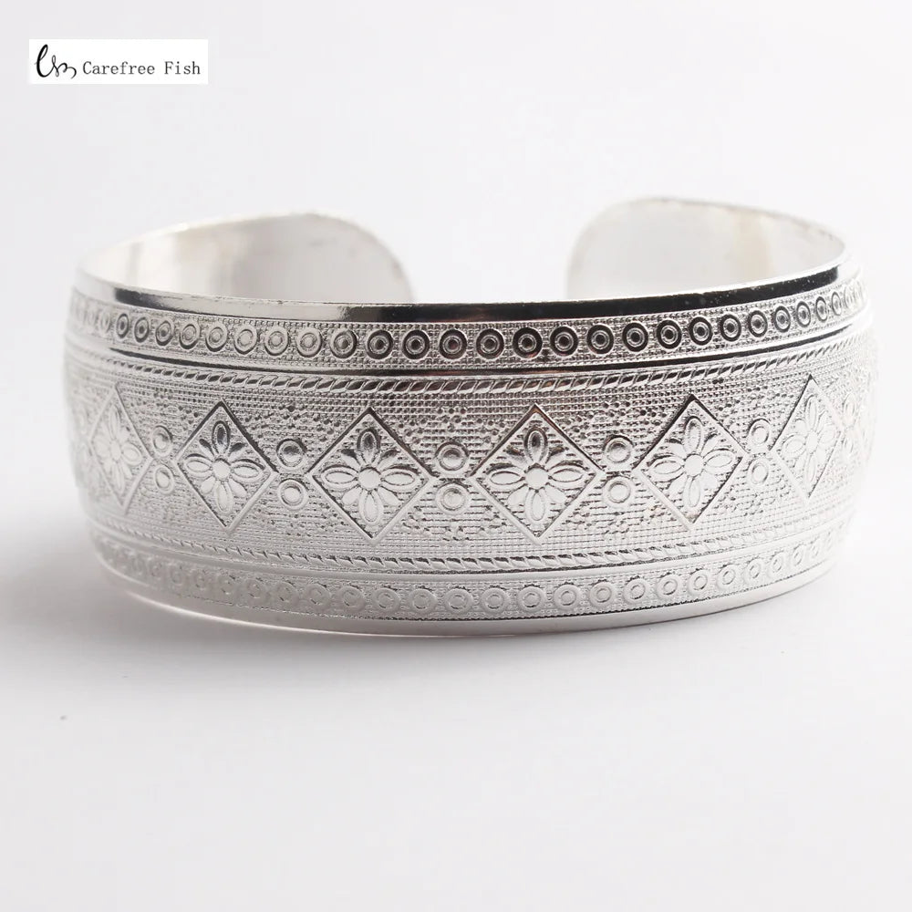 Türkises Schutzarmband Handarbeit Tibetsilber