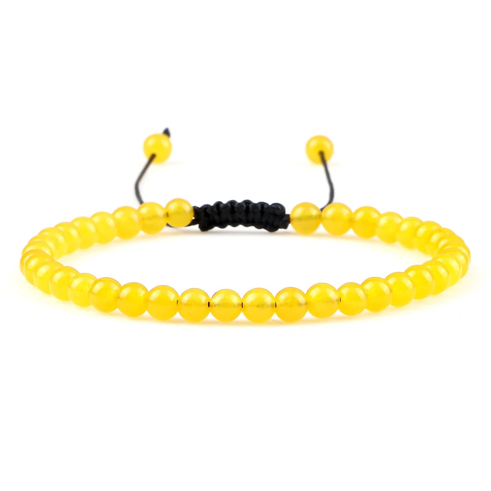 Tinkers EarthStone 4mm Natural Mini Beads Bracelet Unisex Yoga - Apparel & Accessories > Jewelry > Bracelets