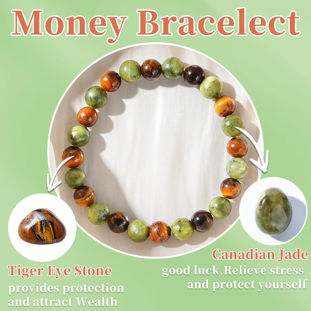 Handcrafted Jade Prosperity Bracelet for Women By Tinkers