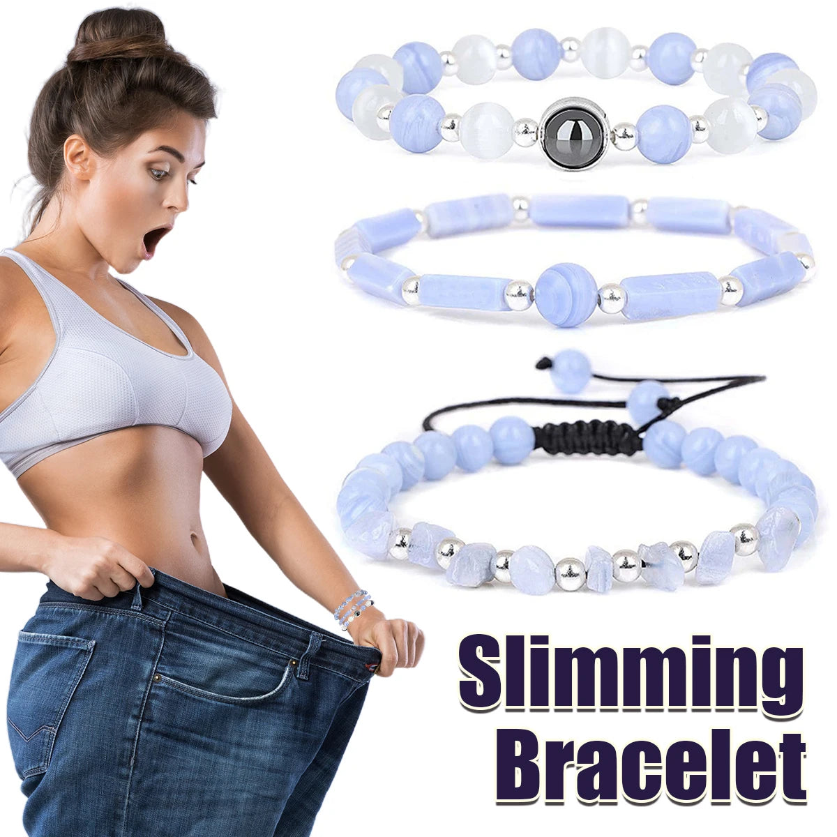 Handcrafted Amethyst Bracelet Set for Healing, Balance, and Meditation by Tinkers