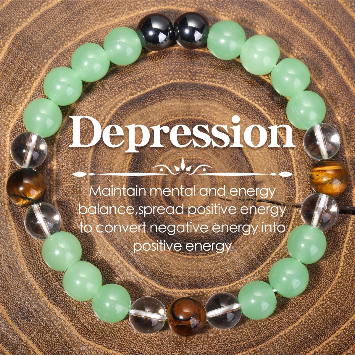 Tinkers Tinkers Protection Stone Bracelet Citrine Tiger Eye Elite -