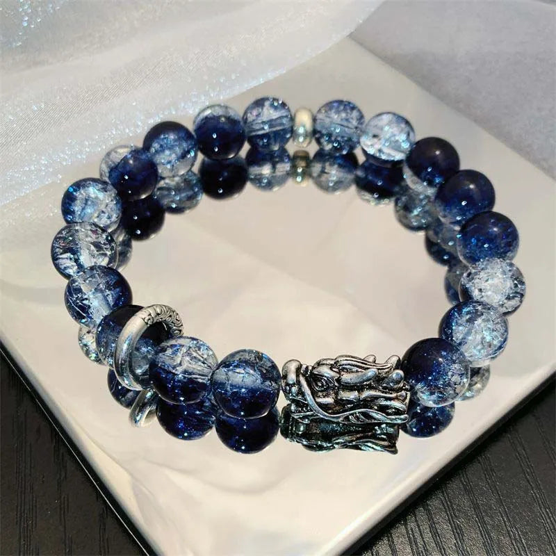 Blaues Kristalldrachenarmband von Tinkers for Balance