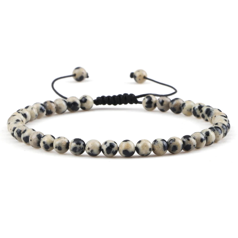 Tinkers EarthStone 4mm Natural Mini Beads Bracelet Unisex Yoga - Apparel & Accessories > Jewelry > Bracelets