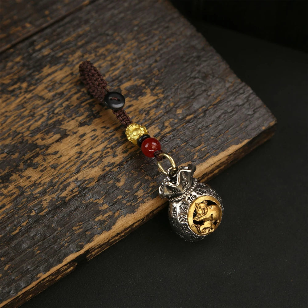 Tinkers Chinese Zodiac Signs Keychain 12 Animal Charms Gift For All - Apparel & Accessories > Handbag & Wallet Accessories > Keychains