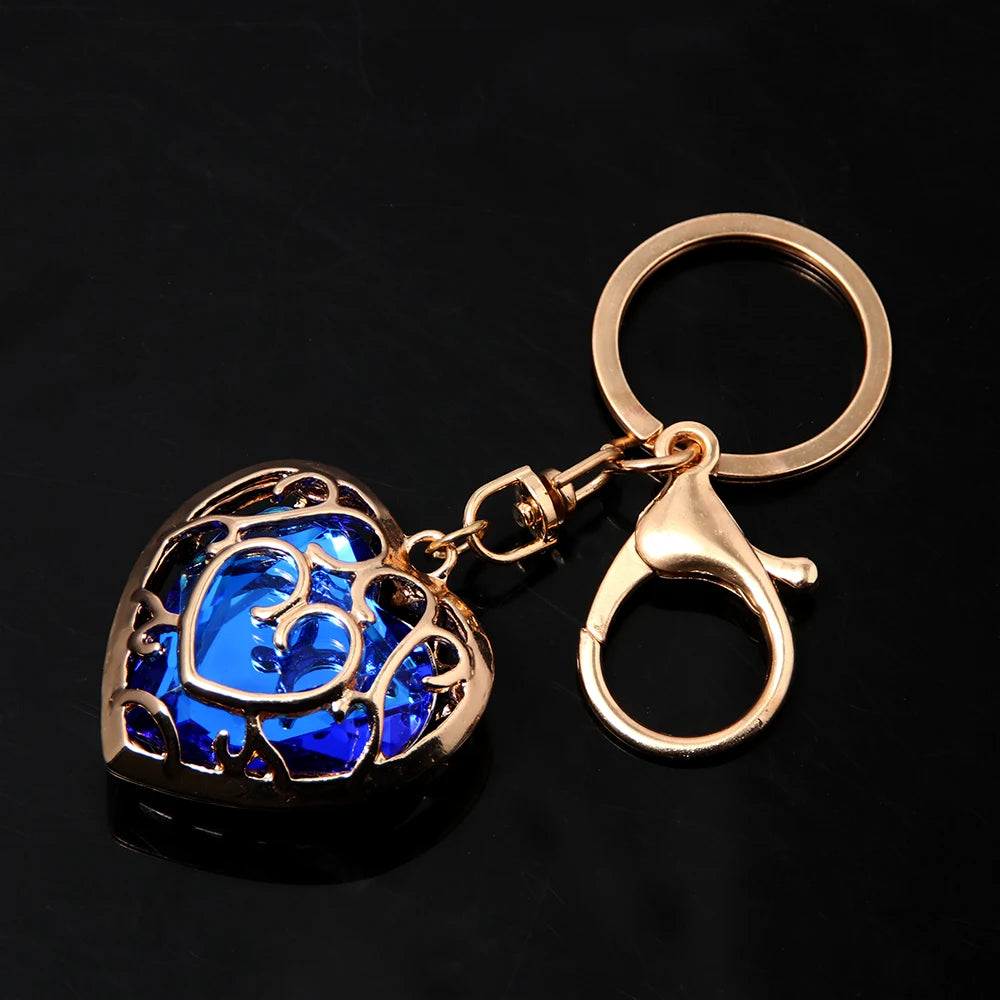 Handcrafted Crystal Heart Necklace For Love For Women