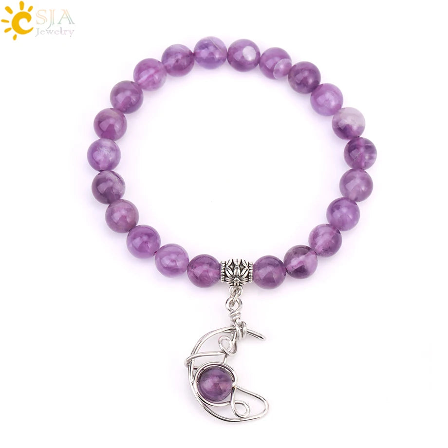 Handcrafted Natural Tiger Eye 7 Chakra Bracelet for Women by Tinkers - Healing Energy and Balance