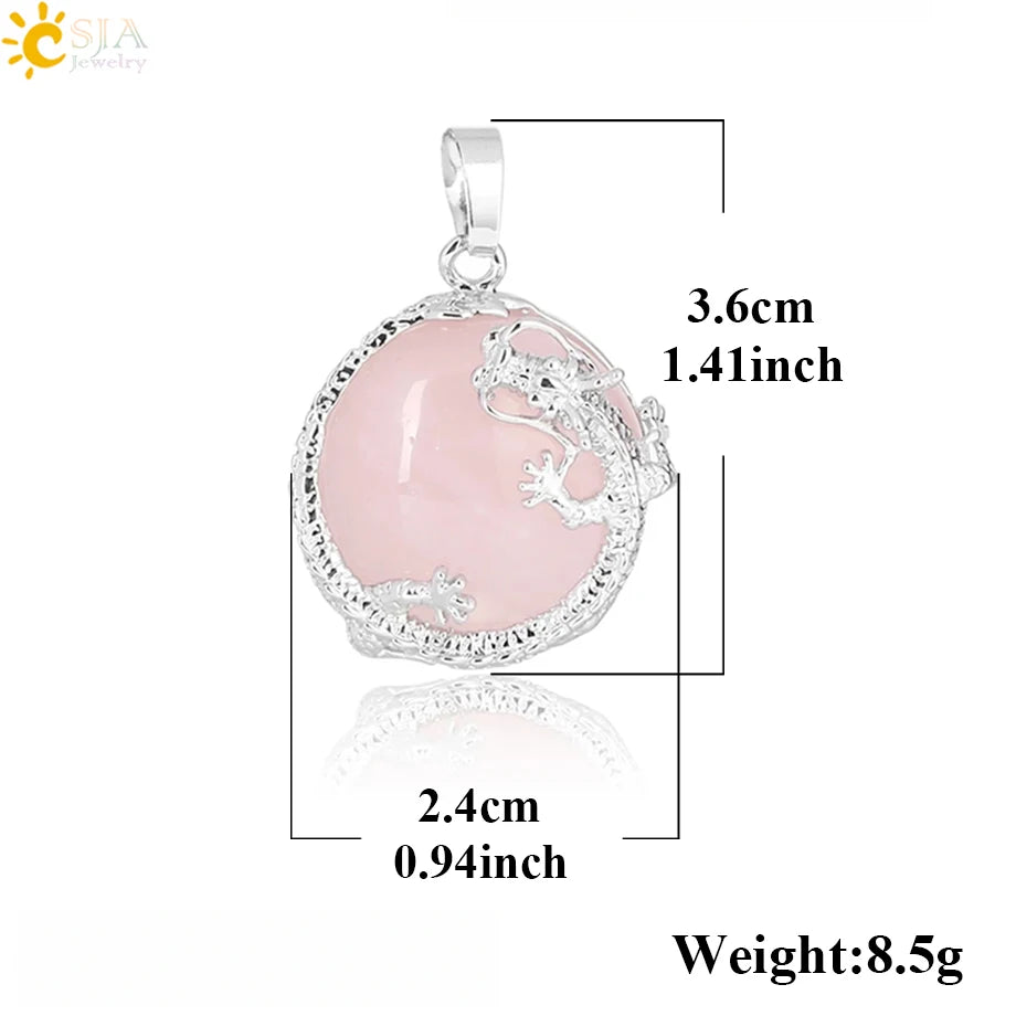 Tinkers Drachenanhänger mit Tigerauge – Energieschutz 