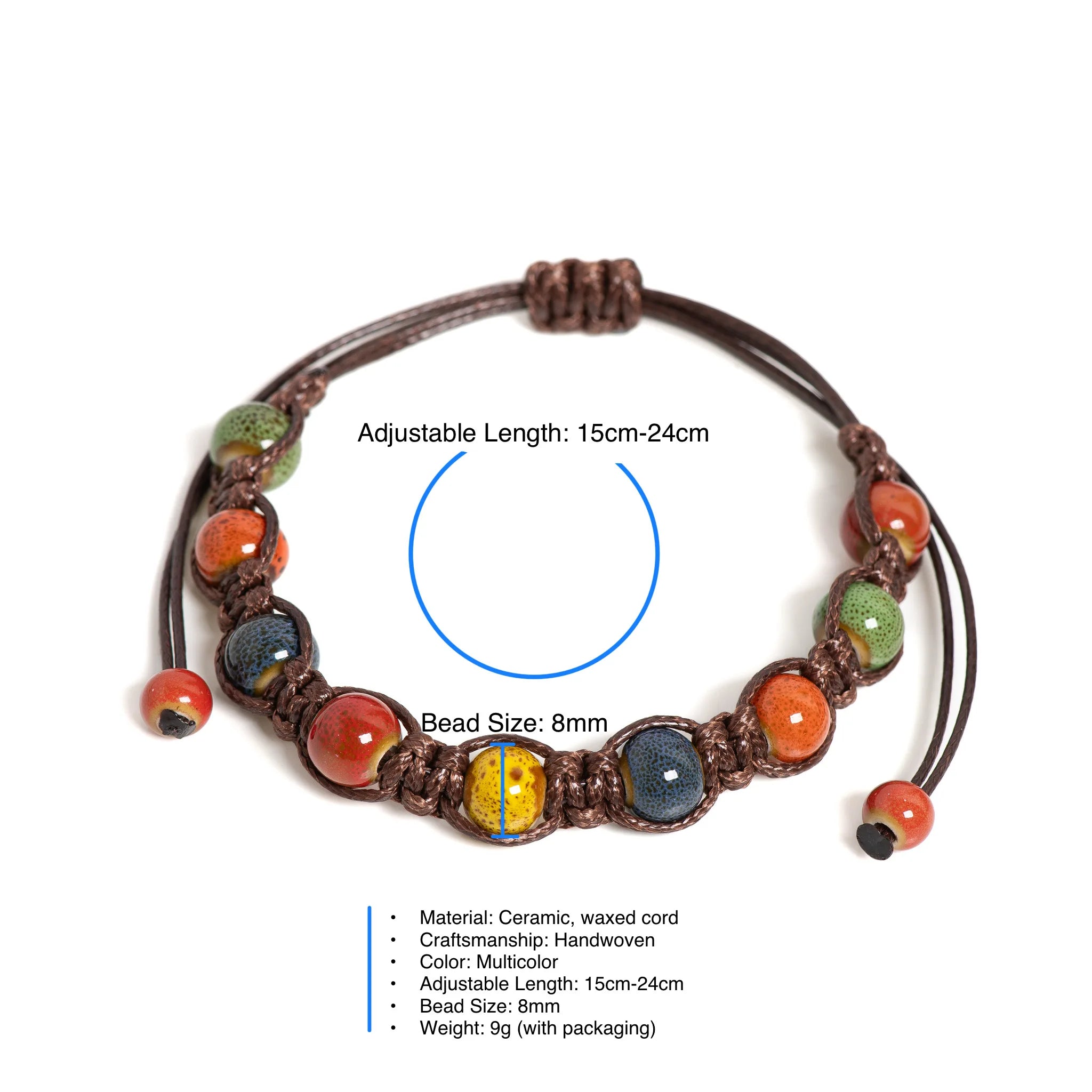 Tinkers Tinkers Artisan Ceramic Bracelet Bohemian Collection -