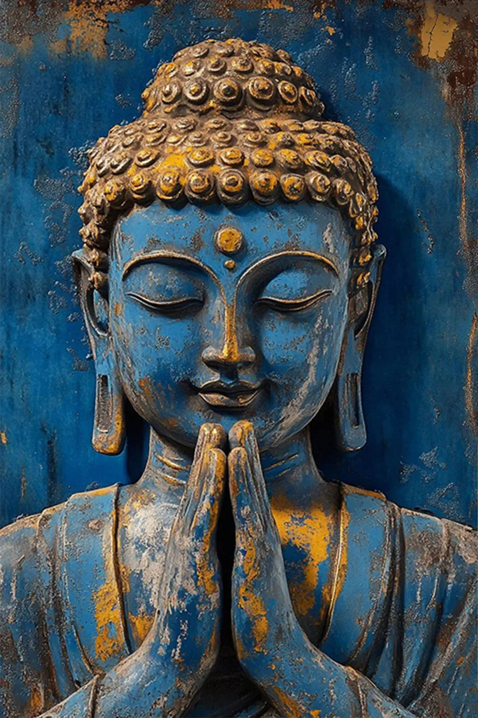 Tinkers Buddha Wall Plate Decor For Farm And Yard Decoration -