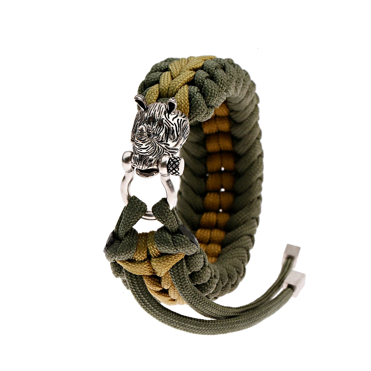 Tinkers Nordic Skull Punk Lanyard Bracelet Unisex Viking Jewelry -