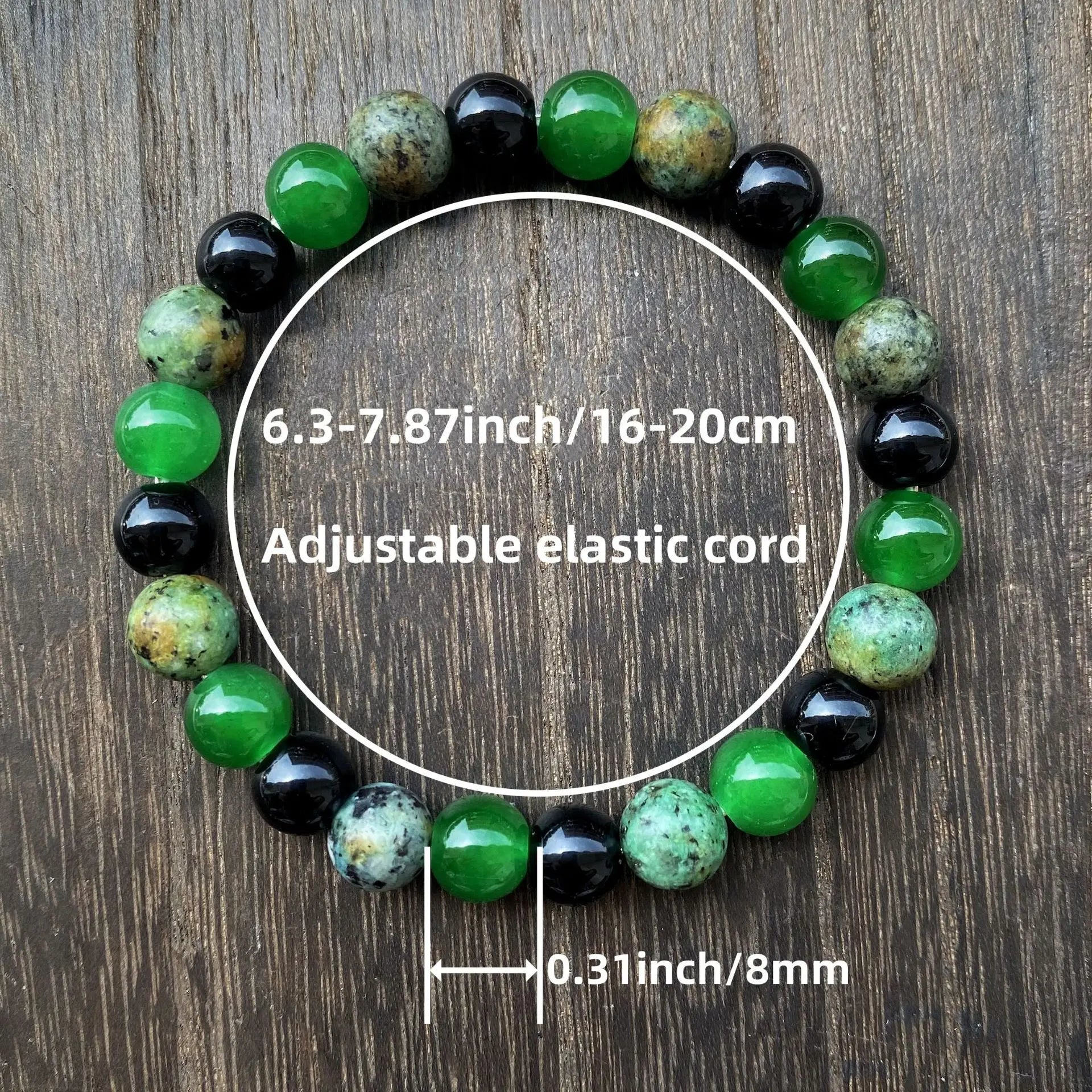 Natural Green Jade Bracelet For Men Balance By Tinkers