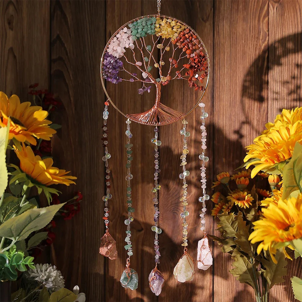 Crystal Suncatcher — Rainbow Light & Prism Home Decor