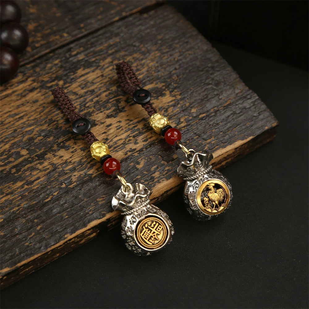 Tinkers Chinese Zodiac Signs Keychain 12 Animal Charms Gift For All - Apparel & Accessories > Handbag & Wallet Accessories > Keychains