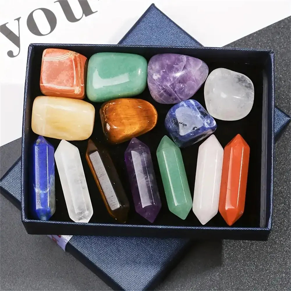 Tinkers Chakra Stones Rose Quartz Meditation Set for Meditators Calm - Religious & Ceremonial > Religious Items