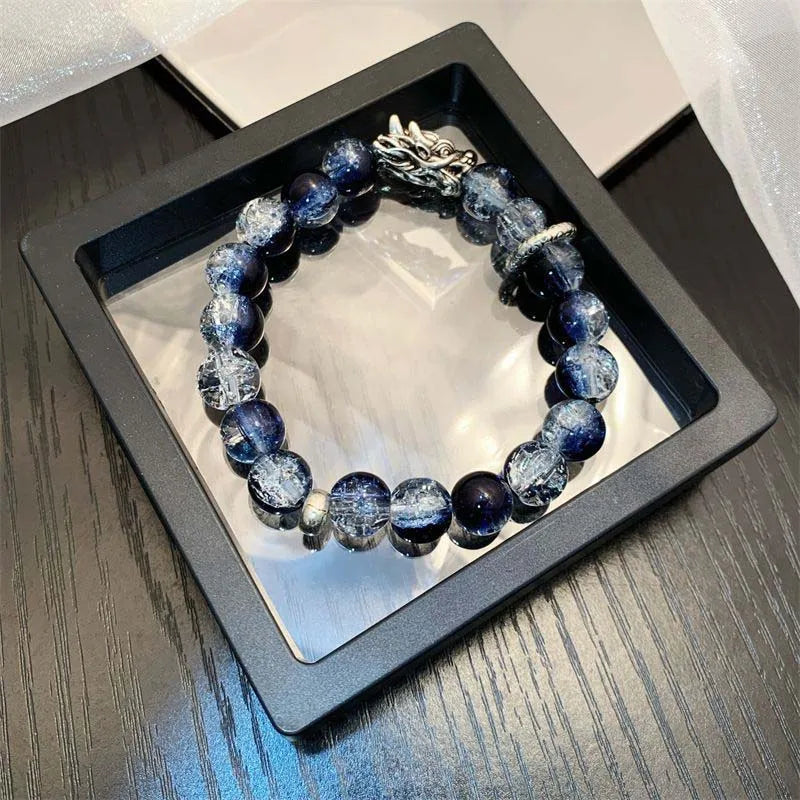 Blaues Kristalldrachenarmband von Tinkers for Balance