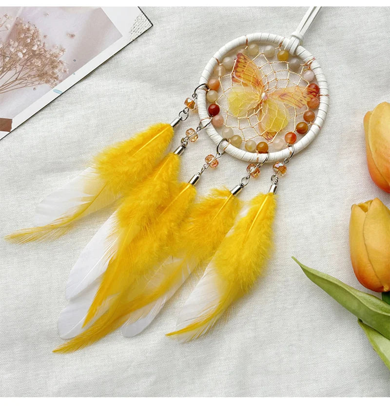 Handcrafted Dream Catcher Bracelet by Tinkers for Protection and Balance