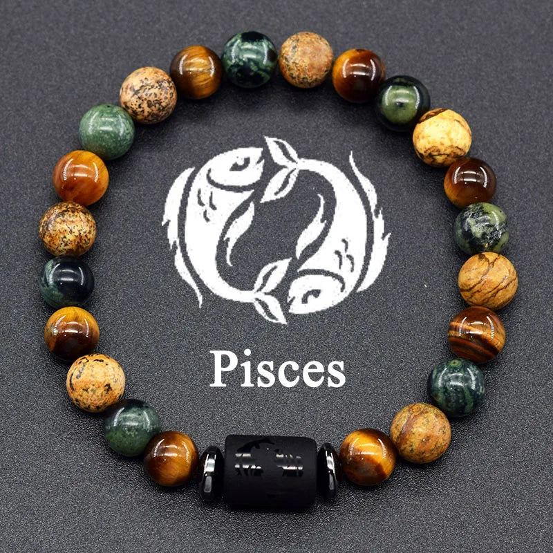 Elite Tiger Eye Protection Bracelet 12 Zodiacs For Women by Tinkers