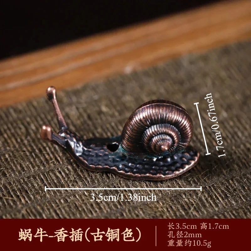 Tinkers Mini Turtle Incense Censer Sandalwood Holder Bronze Stand - Home & Garden > Decor > Home Fragrance Accessories > Incense Holders