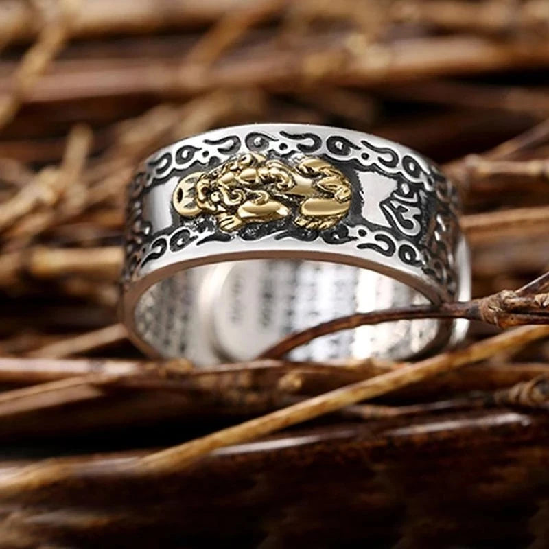 Pixiu Wealth Ring By Tinkers Prosperity And Good Luck