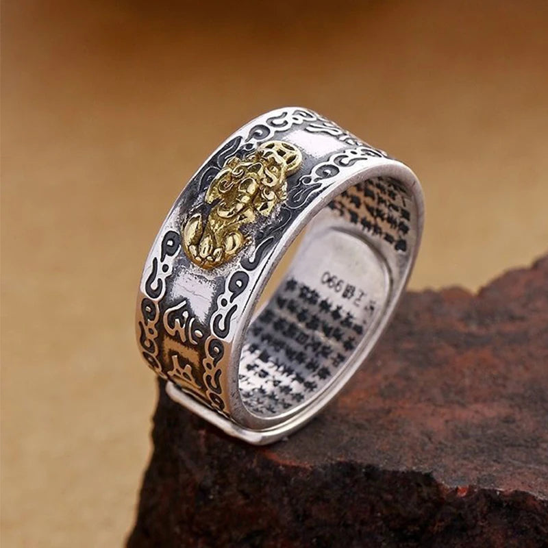 Pixiu Wealth Ring By Tinkers Prosperity And Good Luck