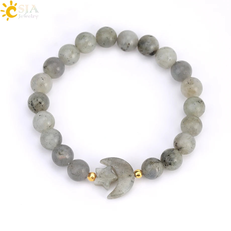 Handcrafted Natural Tiger Eye 7 Chakra Bracelet for Women by Tinkers - Healing Energy and Balance