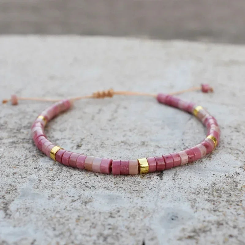 Tinkers PrettylandCN 4mm African Turquoise Braided Bracelet Elite -