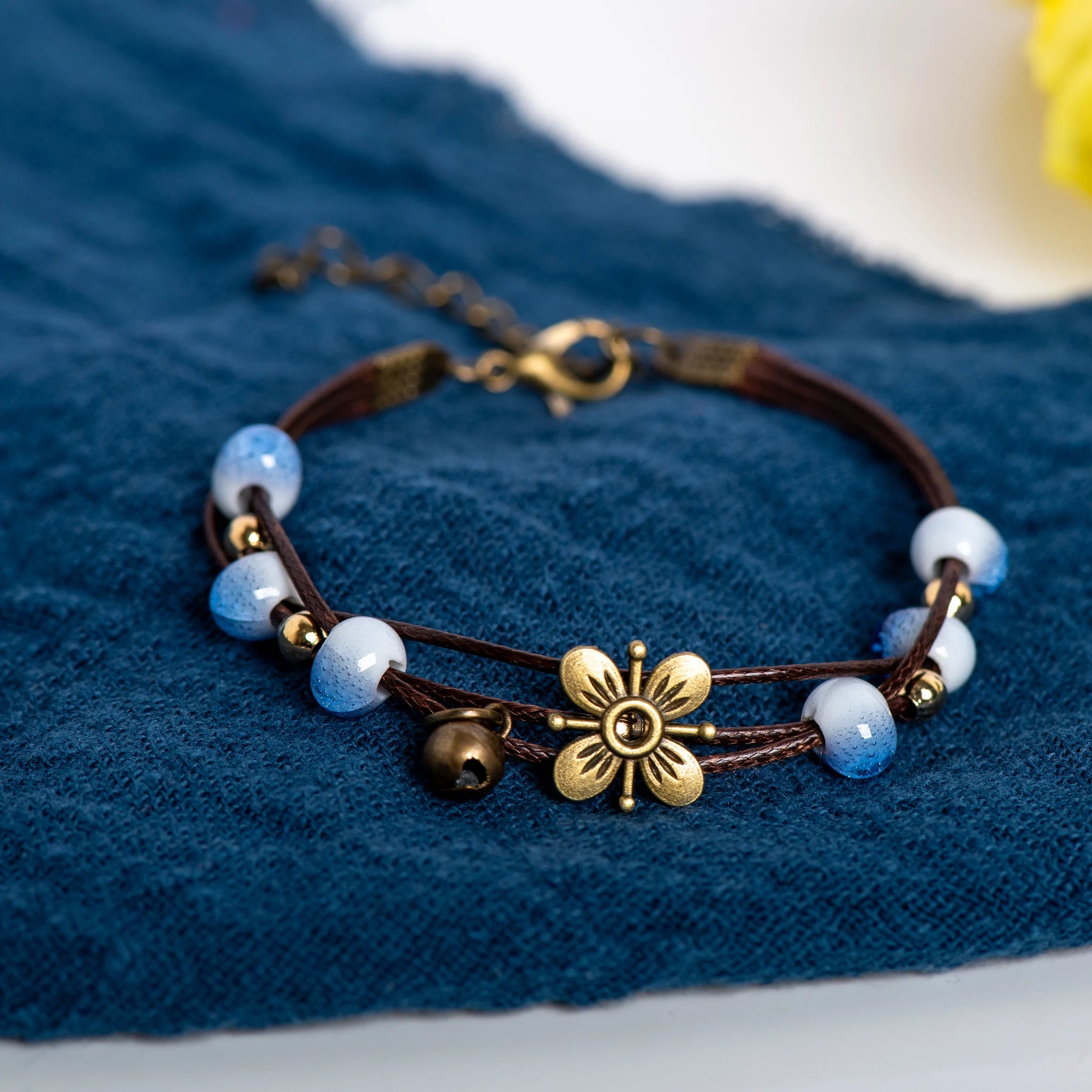 Elegant Handcrafted Boho Ceramic Bracelet for Women by Tinkers