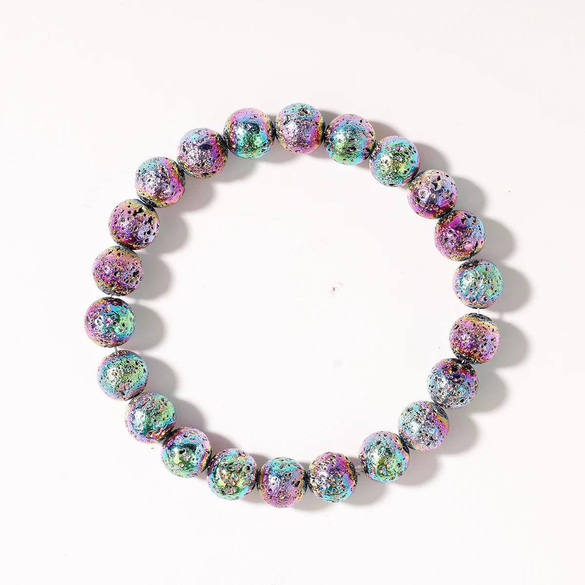 Handcrafted Volcanic Stone Bracelet for Balance and Protection by Tinkers