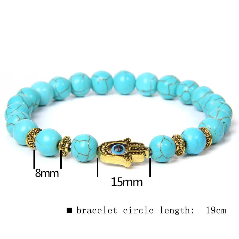Natural Agate Protection Bracelet Unisex By Tinkers