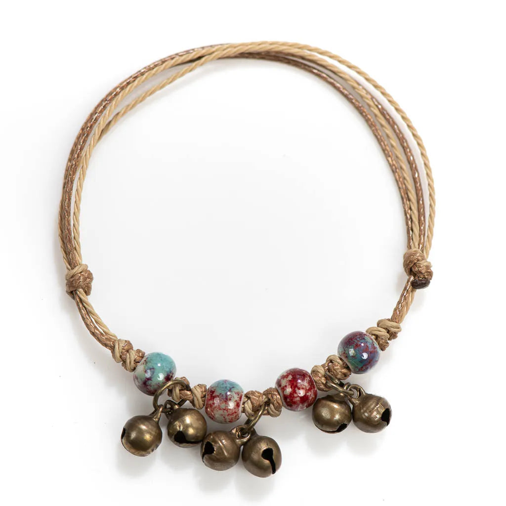 Tinkers Tinkers Handmade Ceramic Beads Retro Bracelet Exclusive -