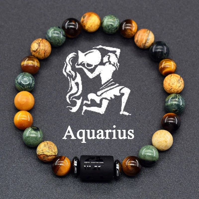 Elite Tiger Eye Protection Bracelet 12 Zodiacs For Women by Tinkers