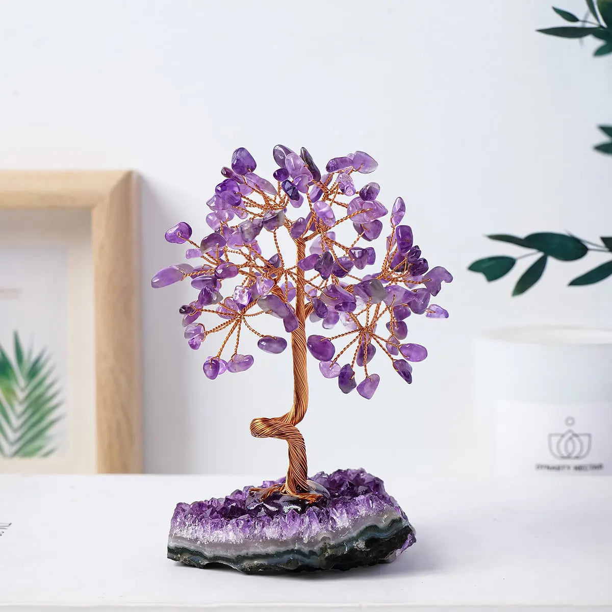 Amethyst Crystal Tree by Tinkers - Healing Energy Decor