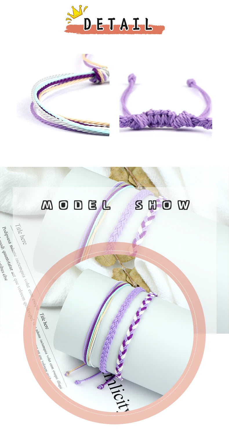 Tinkers Tinkers Tibetan Buddhist Bracelet Set Artisan Multicolor -